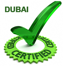 Products, materials and machinery / equipment certification in Dubai, UAE